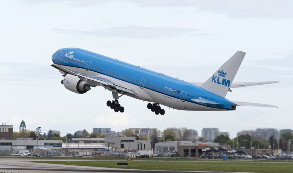 Linie KLM odwołują część lotów do Polski
