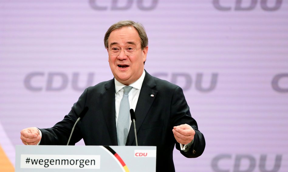 Armin Laschet nowym szefem niemieckiej CDU