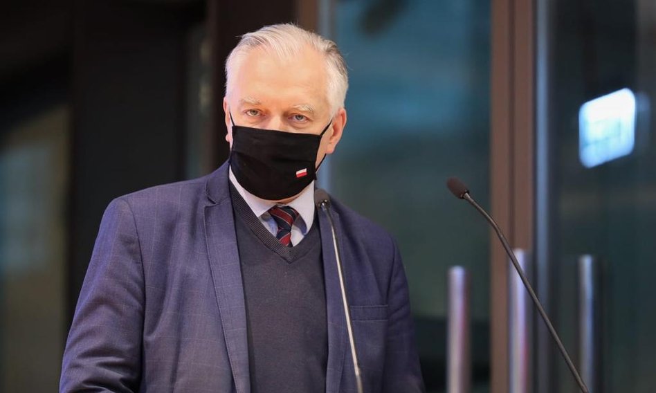 Wicepremier Jarosław Gowin zakażony koronawirusem