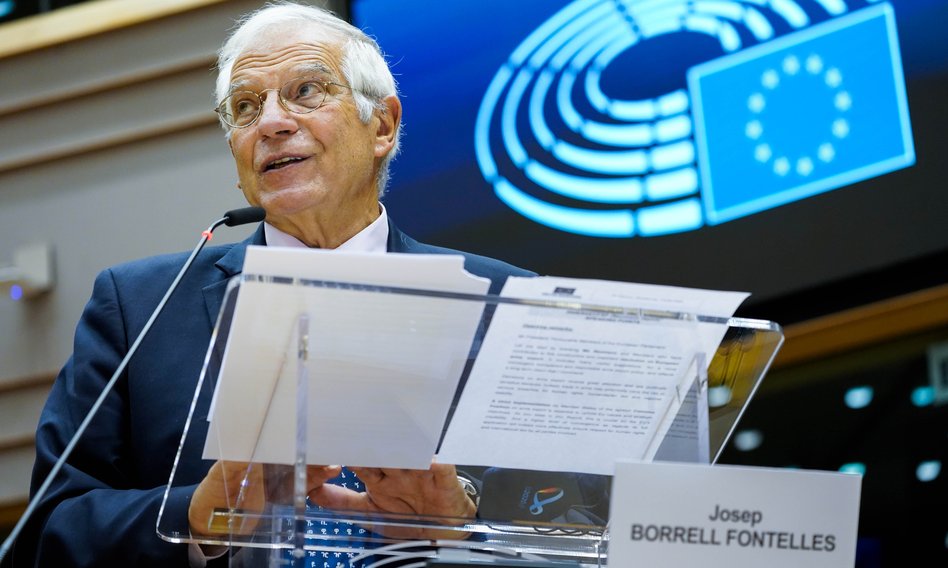 Borrell: Rosja staje się coraz bardziej autorytarnym krajem. UE musi reagować