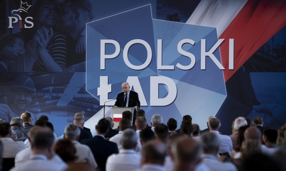 Kaczyński: Polski Ład to plan dogonienia Europy w dochodzie na mieszkańca