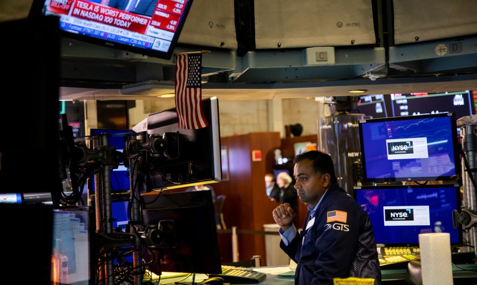 S&P 500 i Nasdaq w dół piąty dzień z rzędu
