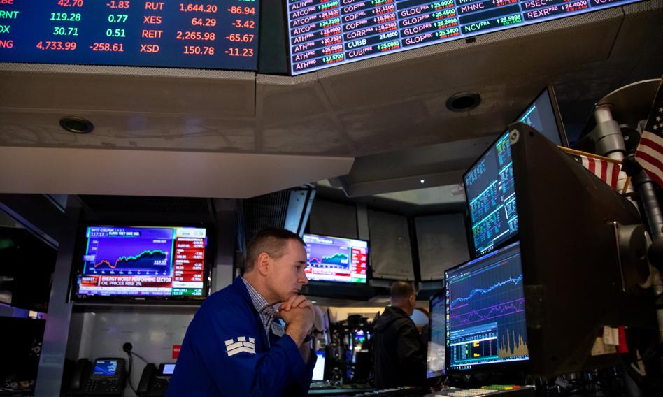 Spadki wróciły na Wall Street. Rynek pracy w centrum uwagi