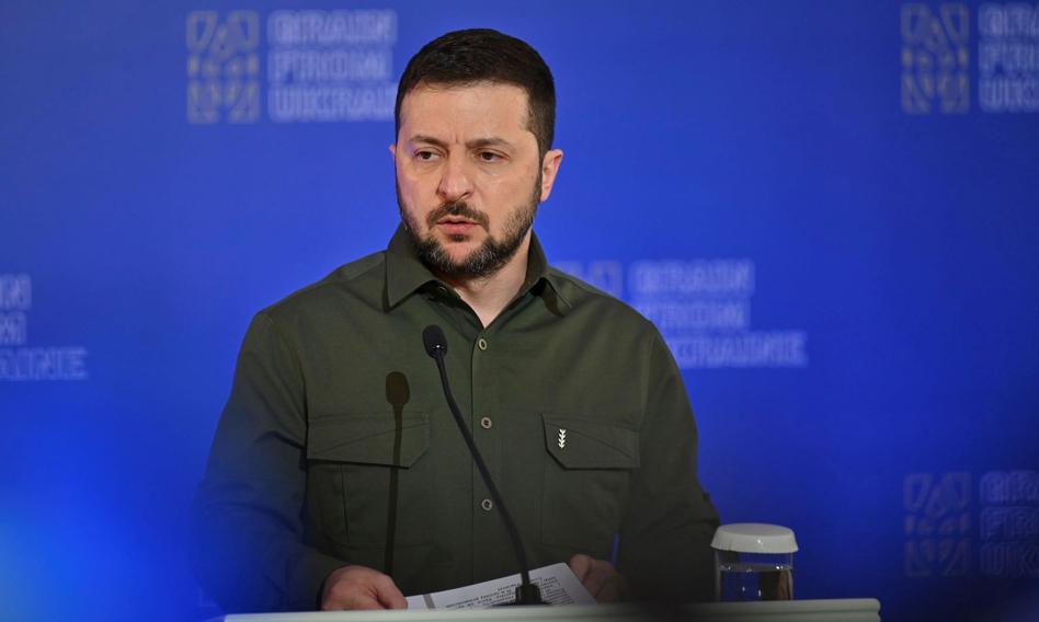 Zełenski: Mamy informacje, że Rosja planuje duży atak dronów