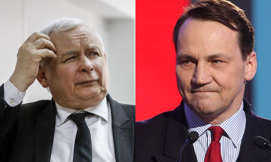 Koniec sporu Kaczyński – Sikorski? Prezes PiS wpłacił datek na siły zbrojne Ukrainy w SKOK-u Stefczyka