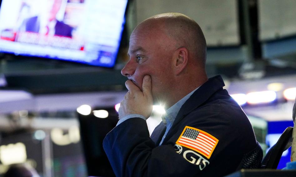 Wall Street w dół. Rosną obawy przed kolejnymi podwyżkami w Fedzie