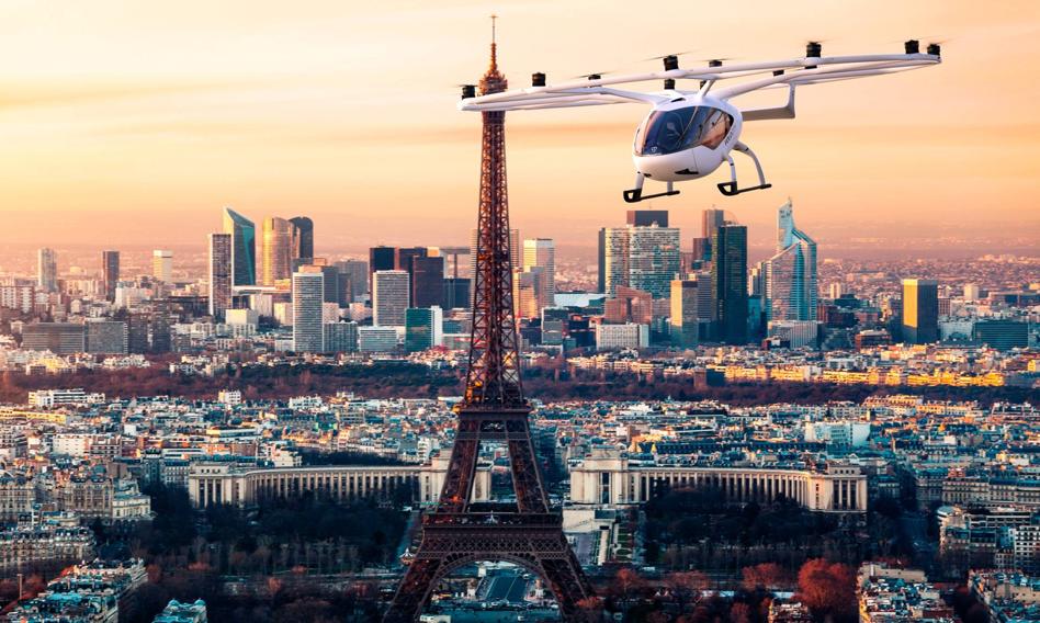 Paryż chce być pierwszą stolicą z latającymi elektrycznymi taksówkami. Testy już się odbyły