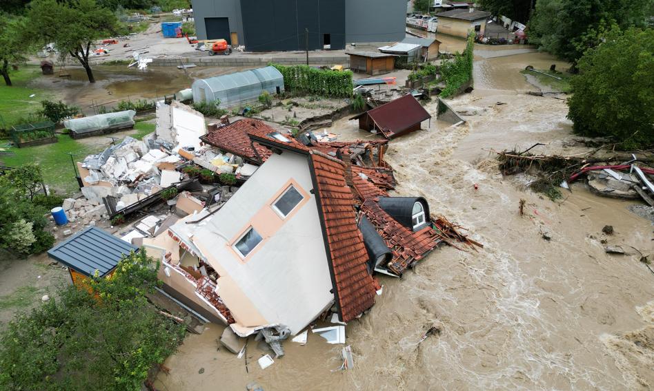 Powodzie w Słowenii. Straty przekroczą pół miliarda euro
