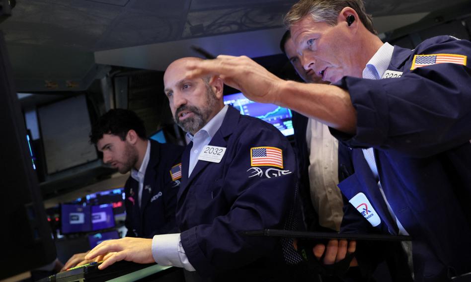Wzrosty na Wall Street w ślad za spadającymi rentownościami obligacji