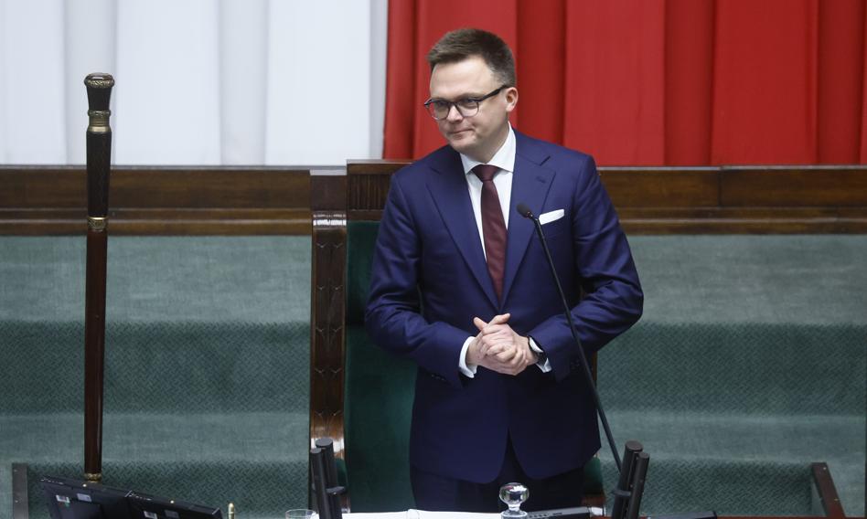 Orędzie Szymona Hołowni. "Sejm ma przede wszystkim służyć Polakom"