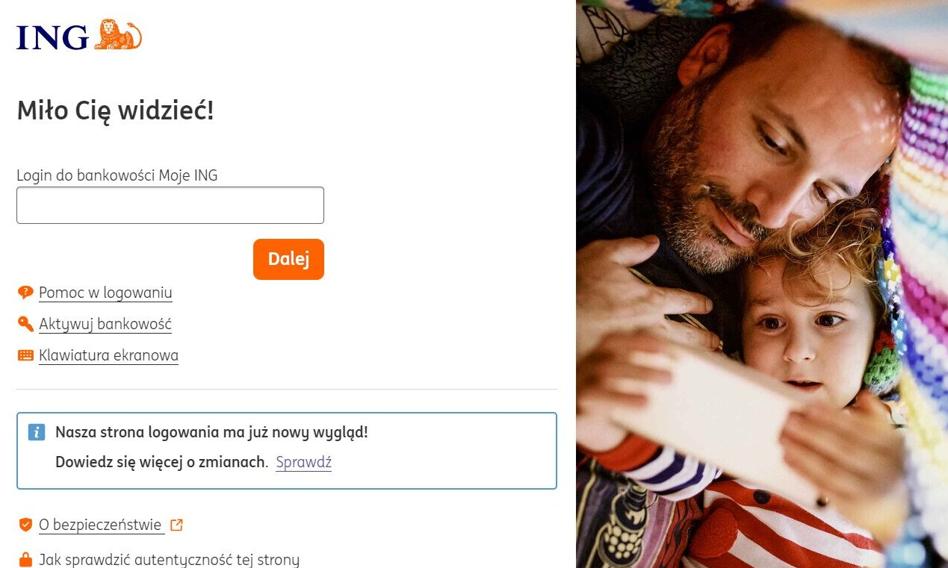 ING wdrożył zmiany w bankowości internetowej i mobilnej