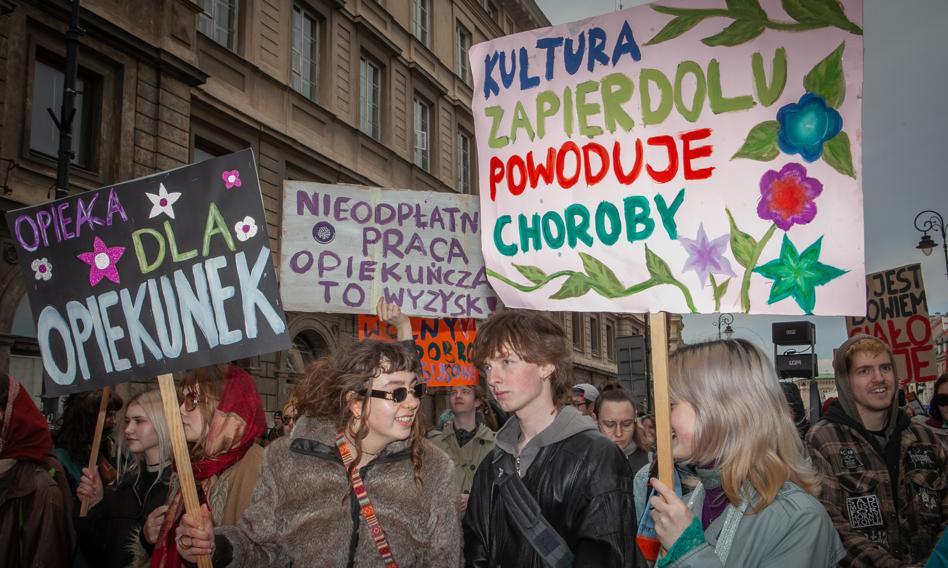 XXV Manifa Warszawska pod hasłem "Prawo do lenistwa. Przeciwko wyzyskowi"