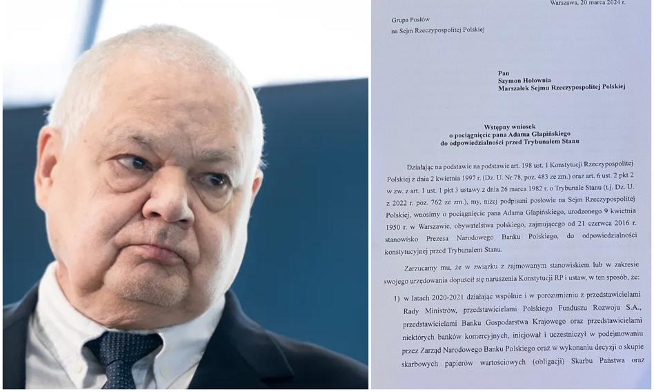 Trybunał Stanu dla Glapińskiego podzielił Polaków. Która strona przeważa?