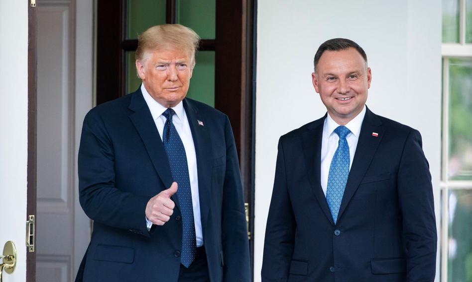 Trump: Mój wielki przyjaciel Andrzej Duda jest w Doylestown. To wspaniały dzień dla Polonii
