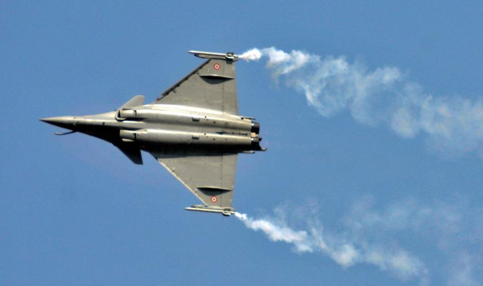 Francja zmobilizowała trzy myśliwce Rafale do ochrony polskiej przestrzeni powietrznej