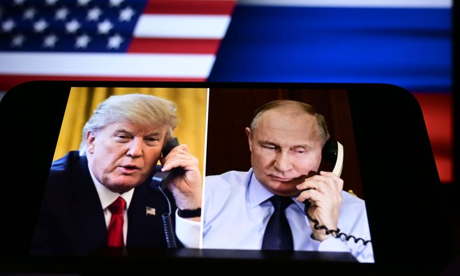 Zawieszenie broni na Dzień Zwycięstwa? Trump i Putin negocjowali przez półtorej godziny